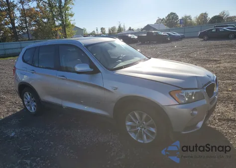 2013 BMW X3 xDrive28I from USA, damaged, VIN 5UXWX9C56D0A09259